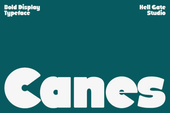 Canes: The Artistic Typeface for Elegant and Versatile Design