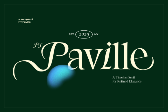 Discover Paville: The Modern Serif for Elegant Branding