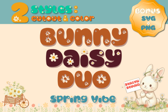 Embrace the Spring Vibe with Bunny Daisy Duo