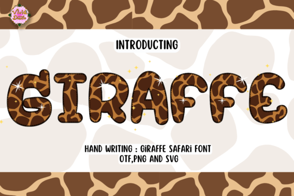 Giraffe Safari: A Typeface with Untamed Sophistication