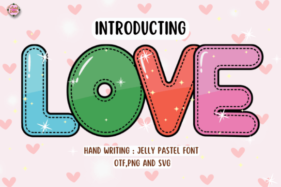 Jelly Pastel: A Sweet Typeface for Creative Projects