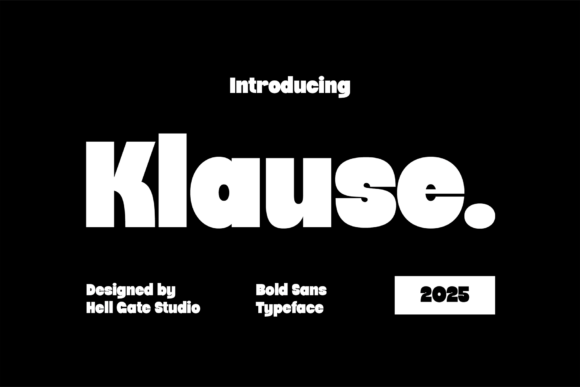 Klause Font: Where Timeless Elegance Meets Modern Utility