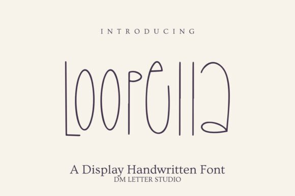 Loopela Font: The Playful Typeface for Brands That Pop