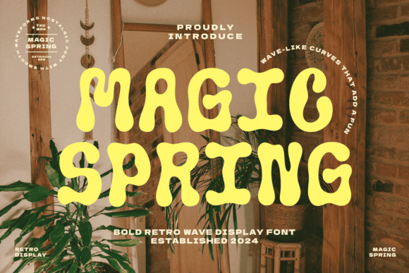 Magic Spring: Capturing Retro Energy in Your Designs