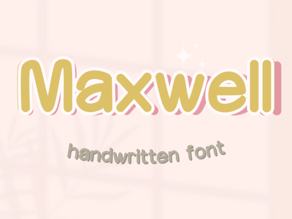 Maxwell: A Handwritten Font for Authentic Design