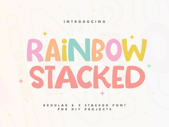 Rainbow Stacked: Crafting Joyful, Layered Designs