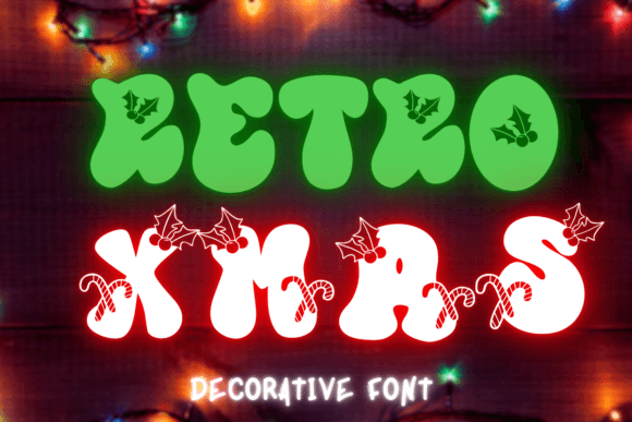 Retro Xmas: A Font That Captures Holiday Nostalgia