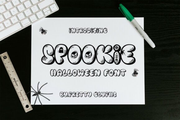 Spookie: Your Go-To Typeface for a Playful Halloween Vibe