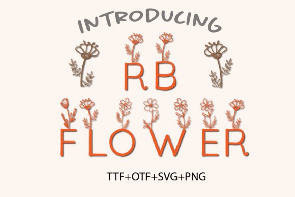 Why Rb Flower Is Your New Go-To Creative Font